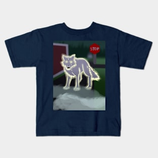 Wolfie Waits Kids T-Shirt